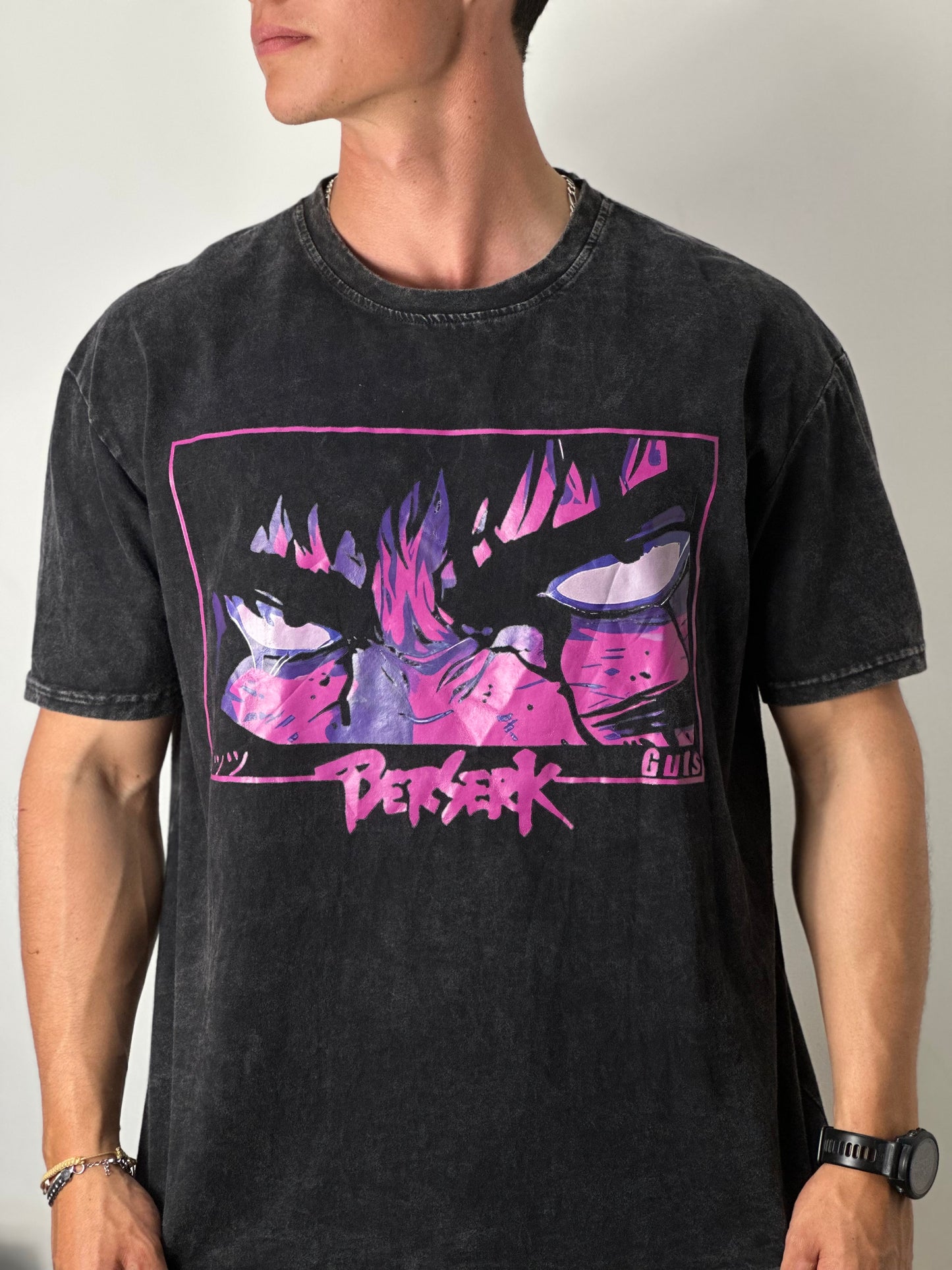 PLAYERA ANIME BAKI, DEMON SLAYER,BERSEK