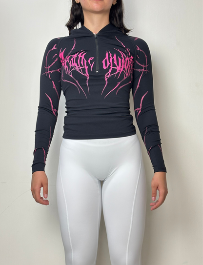 Playera compresión estilo breanithy manga larga