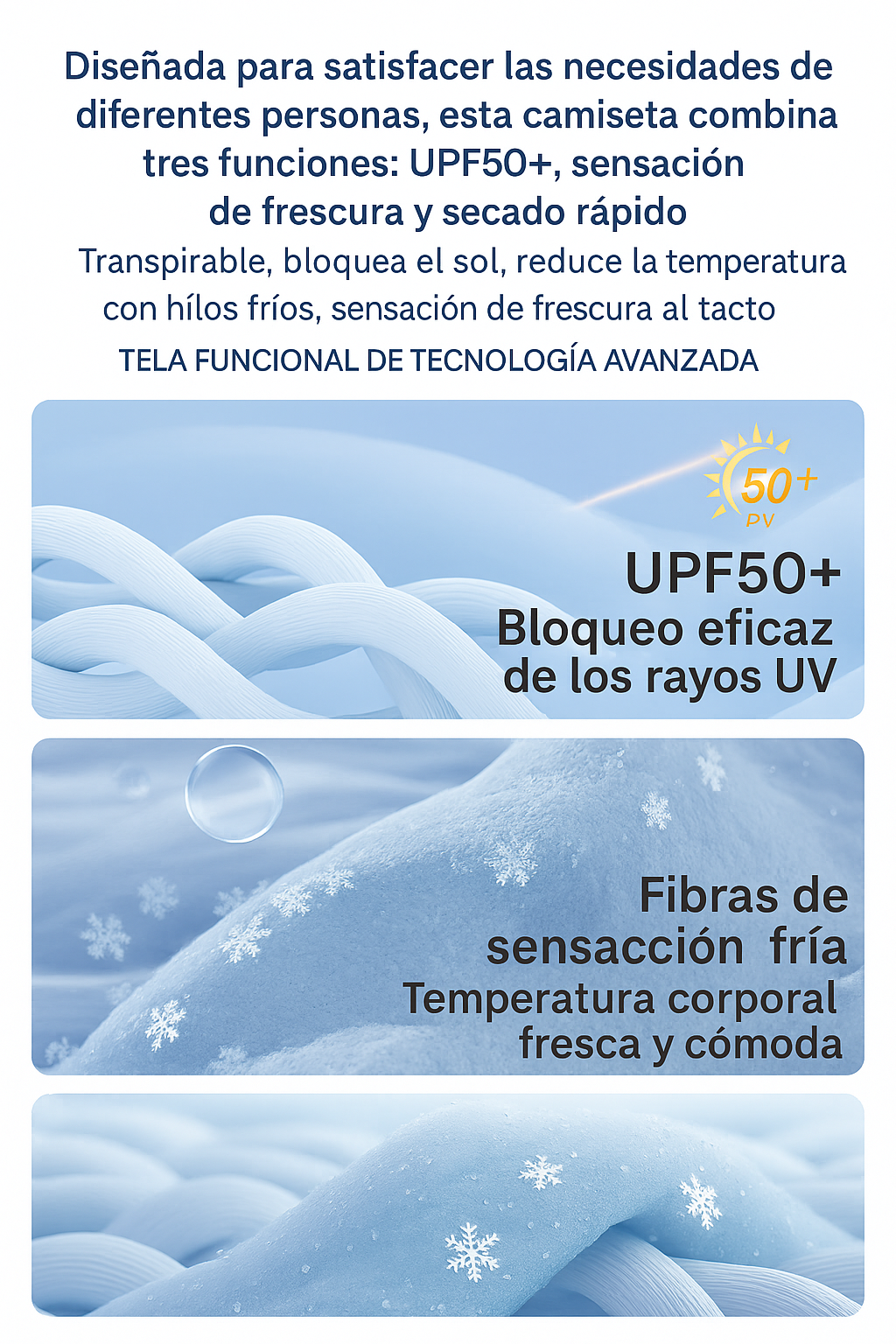 Playera UPF+50