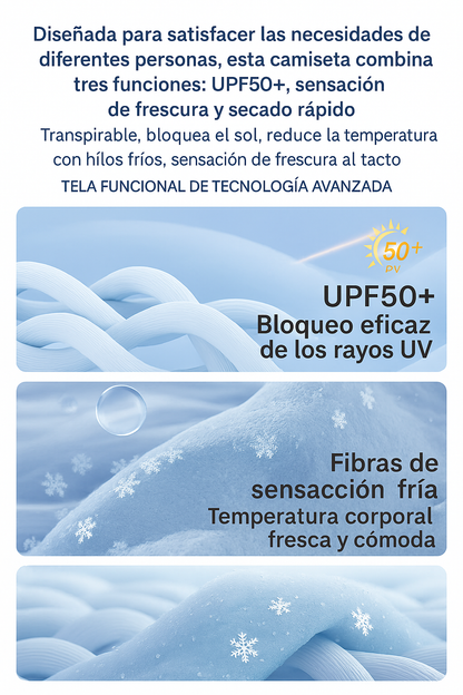 Playera UPF+50