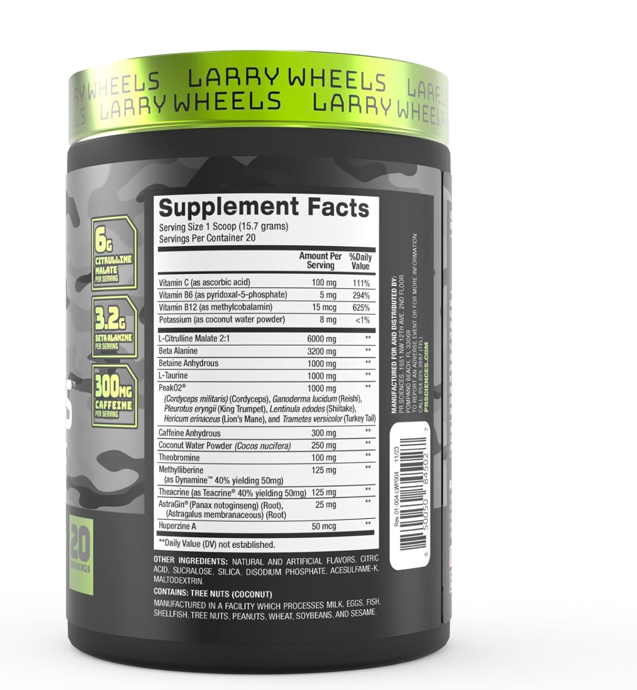 PRE-WORKOUT WHEELS
