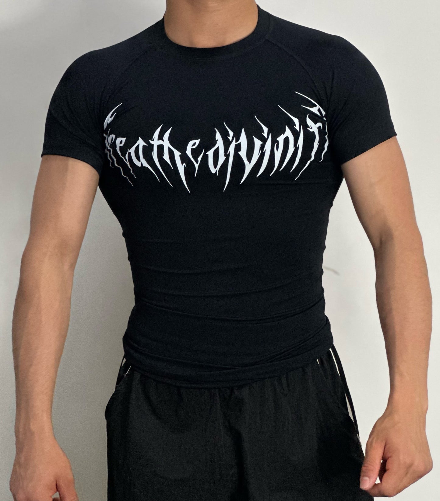 Playera compresión estilo breanithy manga corta