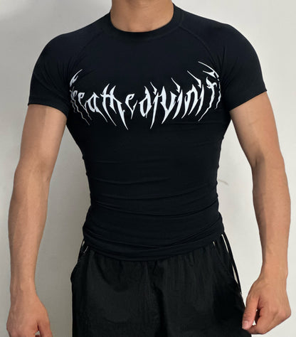 Playera compresión estilo breanithy manga corta