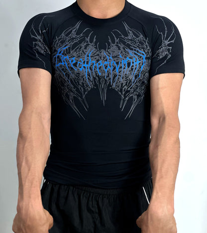 Playera compresión estilo breanithy manga corta