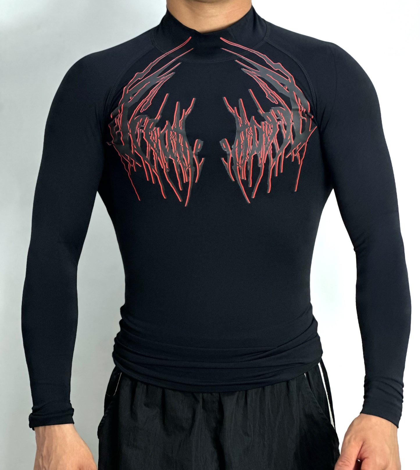 Playera compresión estilo breanithy manga larga