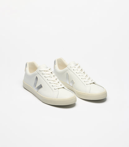 Veja Esplar Piel Blanco Plata